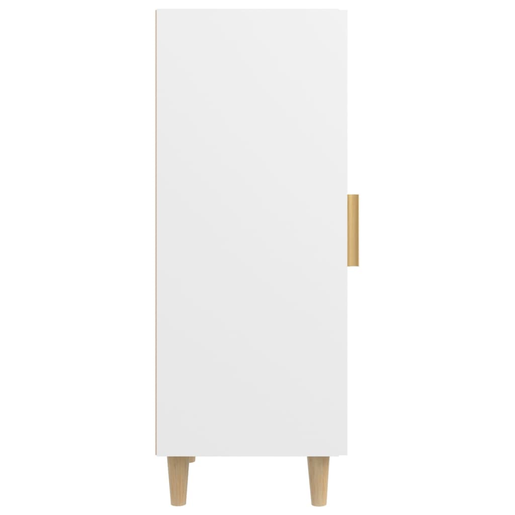 vidaXL Buffet Blanc 34,5x34x90 cm Bois d'ingénierie