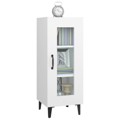 vidaXL Sideboard Weiß 34,5x34x90 cm Holzwerkstoff
