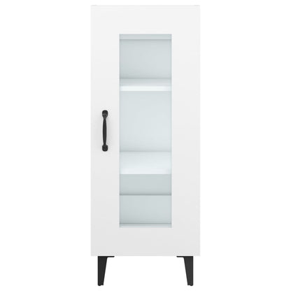 vidaXL Sideboard Weiß 34,5x34x90 cm Holzwerkstoff