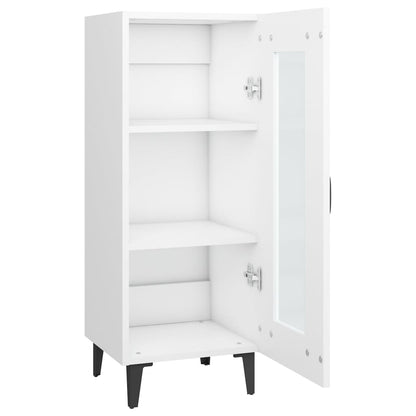 vidaXL Sideboard Weiß 34,5x34x90 cm Holzwerkstoff