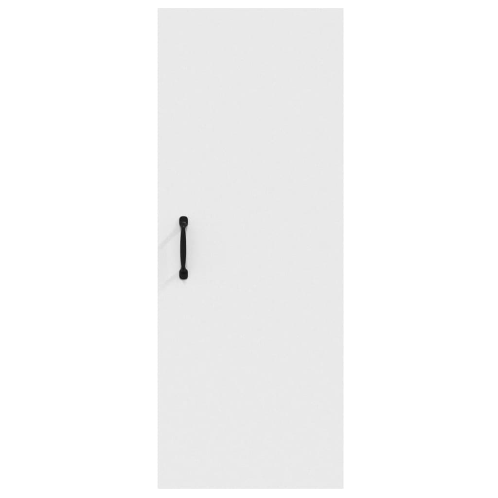 vidaXL Armoire murale blanche 34,5x34x90 cm Bois d'ingénierie