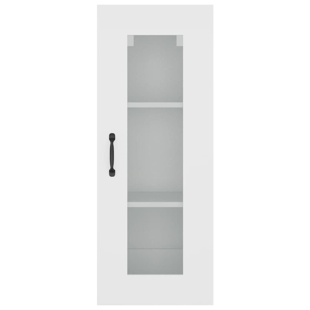 vidaXL Armoire murale blanc 34,5x34x90 cm