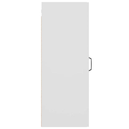 vidaXL Armoire murale blanc 34,5x34x90 cm