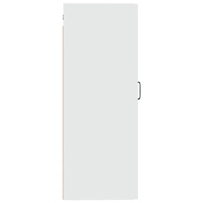 vidaXL Armoire murale blanc 35x34x90 cm Aggloméré