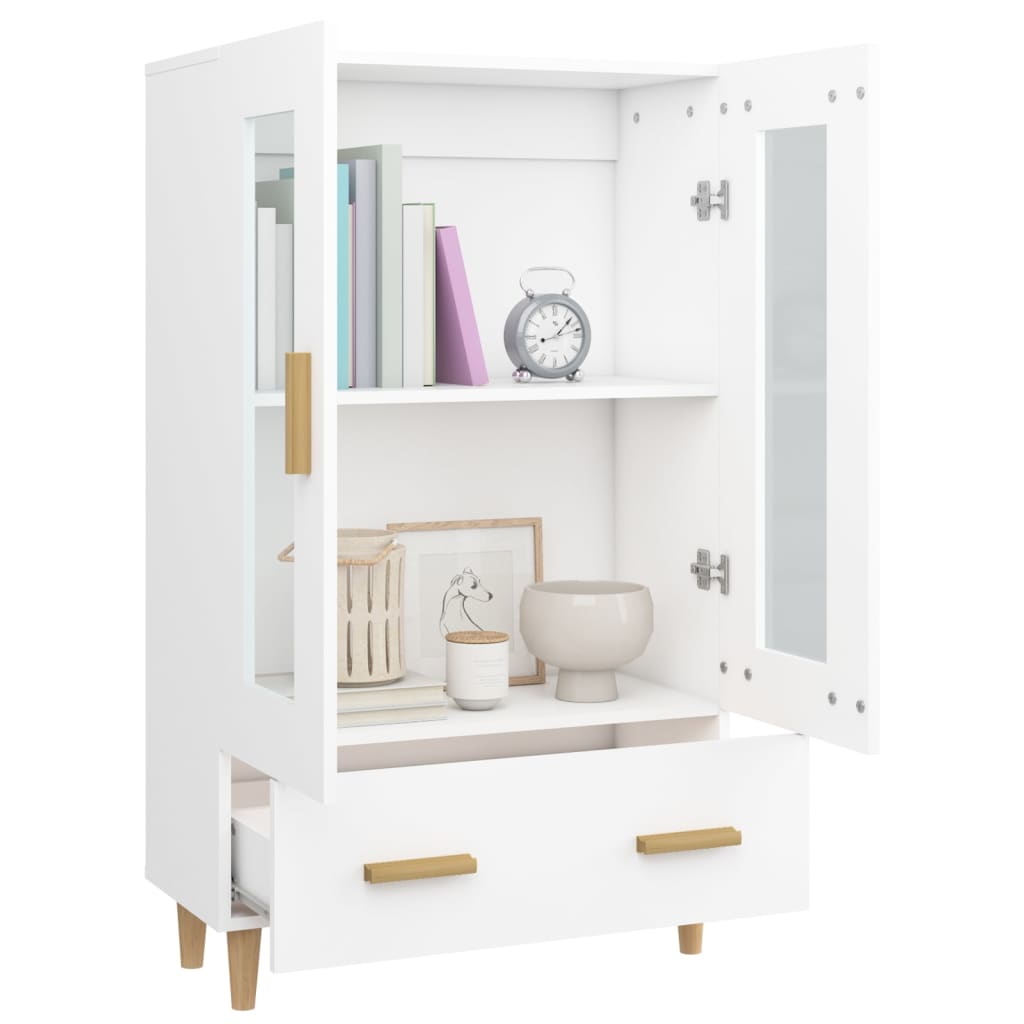 vidaXL Highboard Weiß 70x31x115 cm Holzwerkstoff