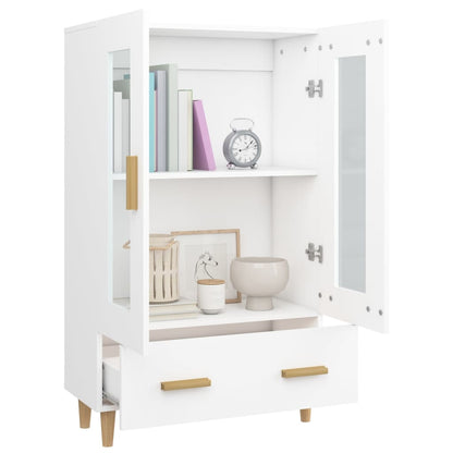 vidaXL Highboard Weiß 70x31x115 cm Holzwerkstoff