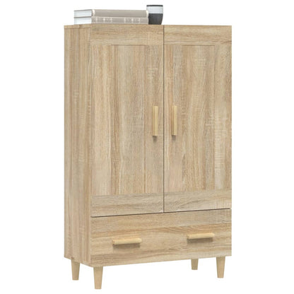 vidaXL Highboard Chêne Sonoma 70x31x115 cm Bois d'ingénierie