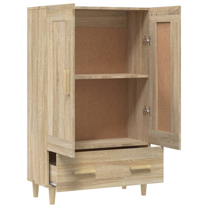 vidaXL Highboard Chêne Sonoma 70x31x115 cm Bois d'ingénierie
