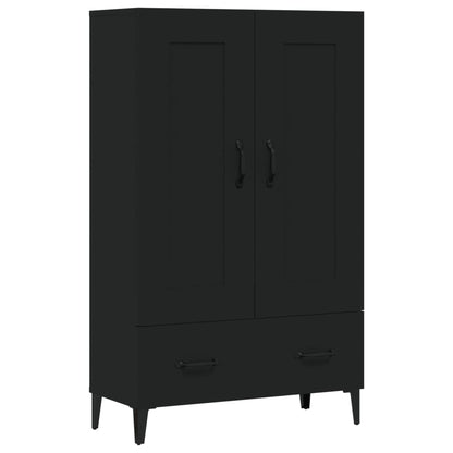 vidaXL Highboard Schwarz 70x31x115 cm Holzwerkstoff