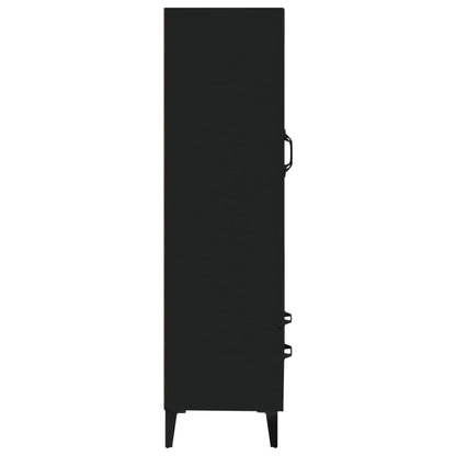 vidaXL Highboard Schwarz 70x31x115 cm Holzwerkstoff