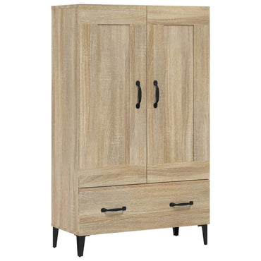 vidaXL Highboard Chêne Sonoma 70x31x115 cm Bois d'ingénierie