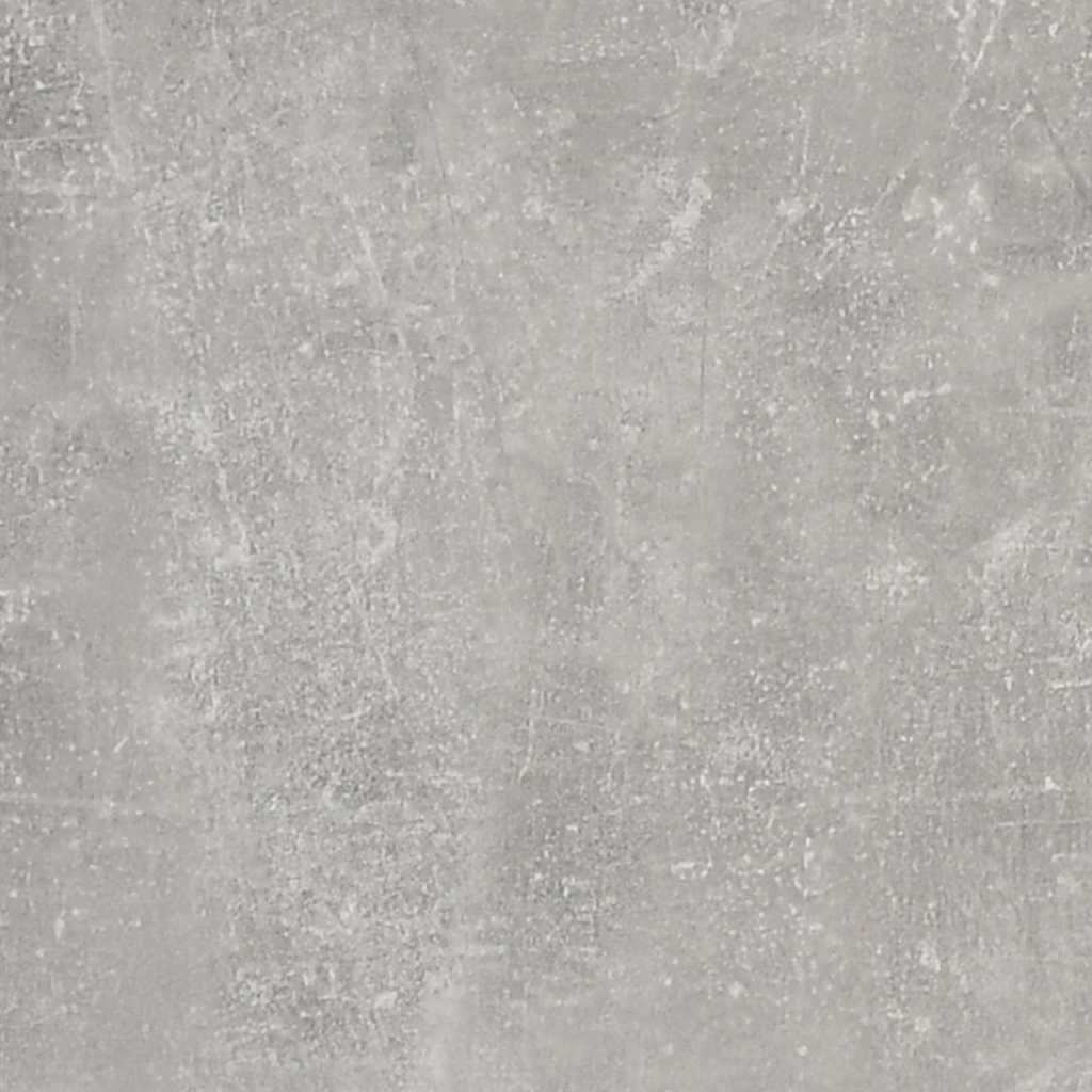 vidaXL Highboard gris béton 70x31x115 cm bois d'ingénierie