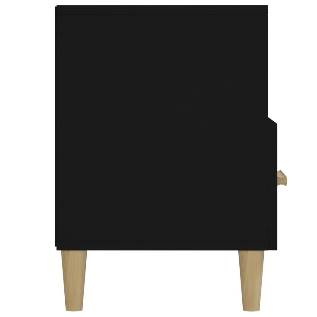 vidaXL TV-Schrank Schwarz 102x36x50 cm Holzwerkstoff