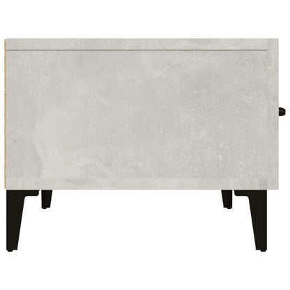 Meuble TV vidaXL gris béton 150x34,5x30 cm bois d'ingénierie