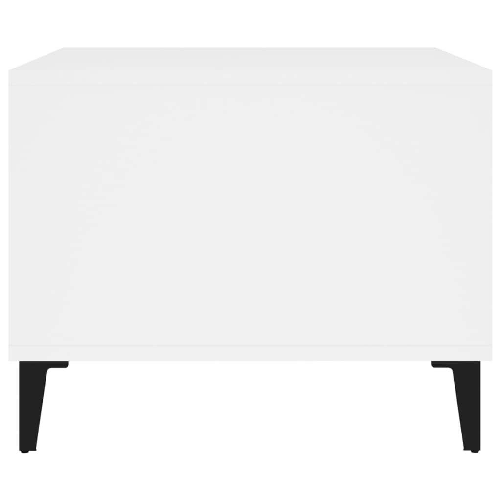vidaXL Couchtisch Weiß 60x50x40 cm Holzwerkstoff