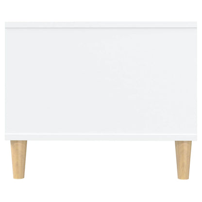 vidaXL Table basse blanche 102x50x40 cm Bois d'ingénierie