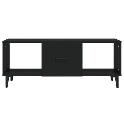 vidaXL Couchtisch Schwarz 102x50x40 cm Holzwerkstoff
