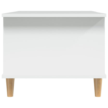 vidaXL Table basse Blanc 90x50x40 cm Bois d'ingénierie