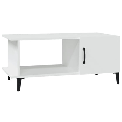 vidaXL Couchtisch Weiß 90x50x40 cm Holzwerkstoff