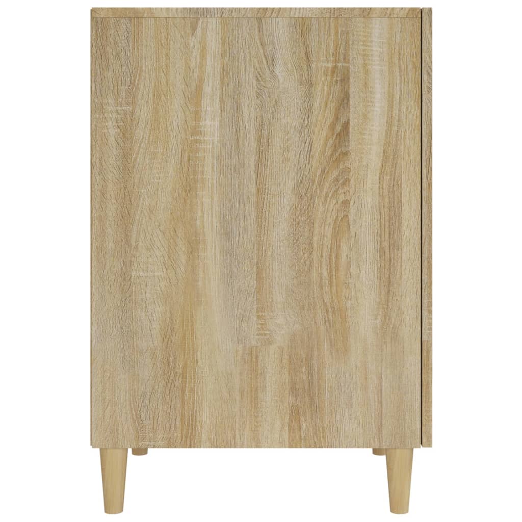 vidaXL Schreibtisch Sonoma-Eiche 140x50x75 cm Holzwerkstoff