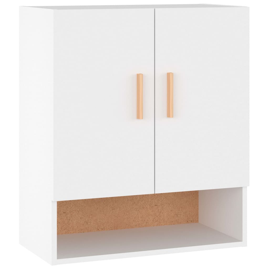 vidaXL Armoire Murale Blanche 60x31x70 cm Aggloméré