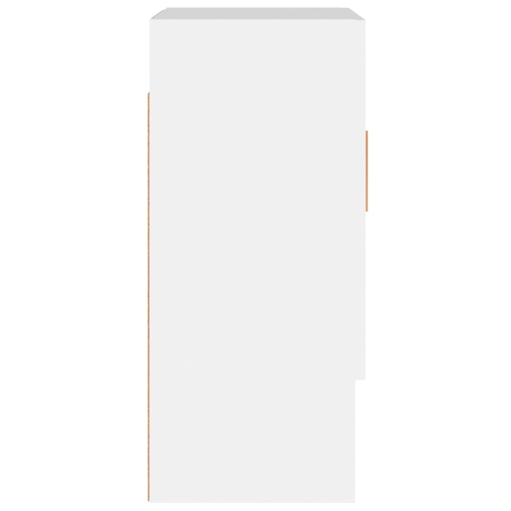 vidaXL Armoire Murale Blanche 60x31x70 cm Aggloméré