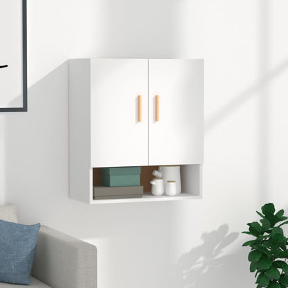 vidaXL Armoire Murale Blanche 60x31x70 cm Aggloméré