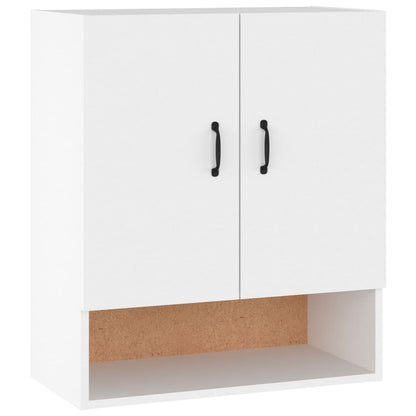 vidaXL Armoire murale blanche 60x31x70 cm en bois d'ingénierie