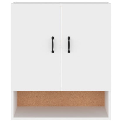 vidaXL Armoire murale blanche 60x31x70 cm en bois d'ingénierie