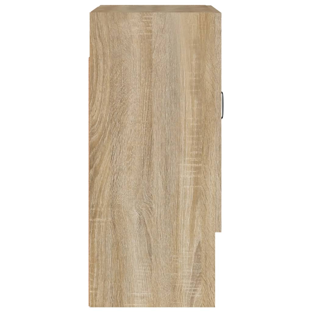 vidaXL Wandschrank Sonoma-Eiche 60x31x70 cm Holzwerkstoff