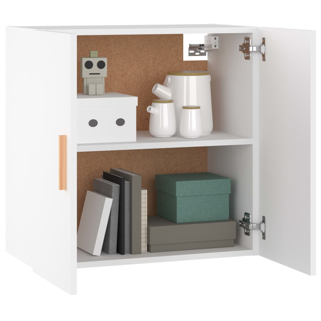 vidaXL Wandschrank Weiß 60x30x60 cm Holzwerkstoff