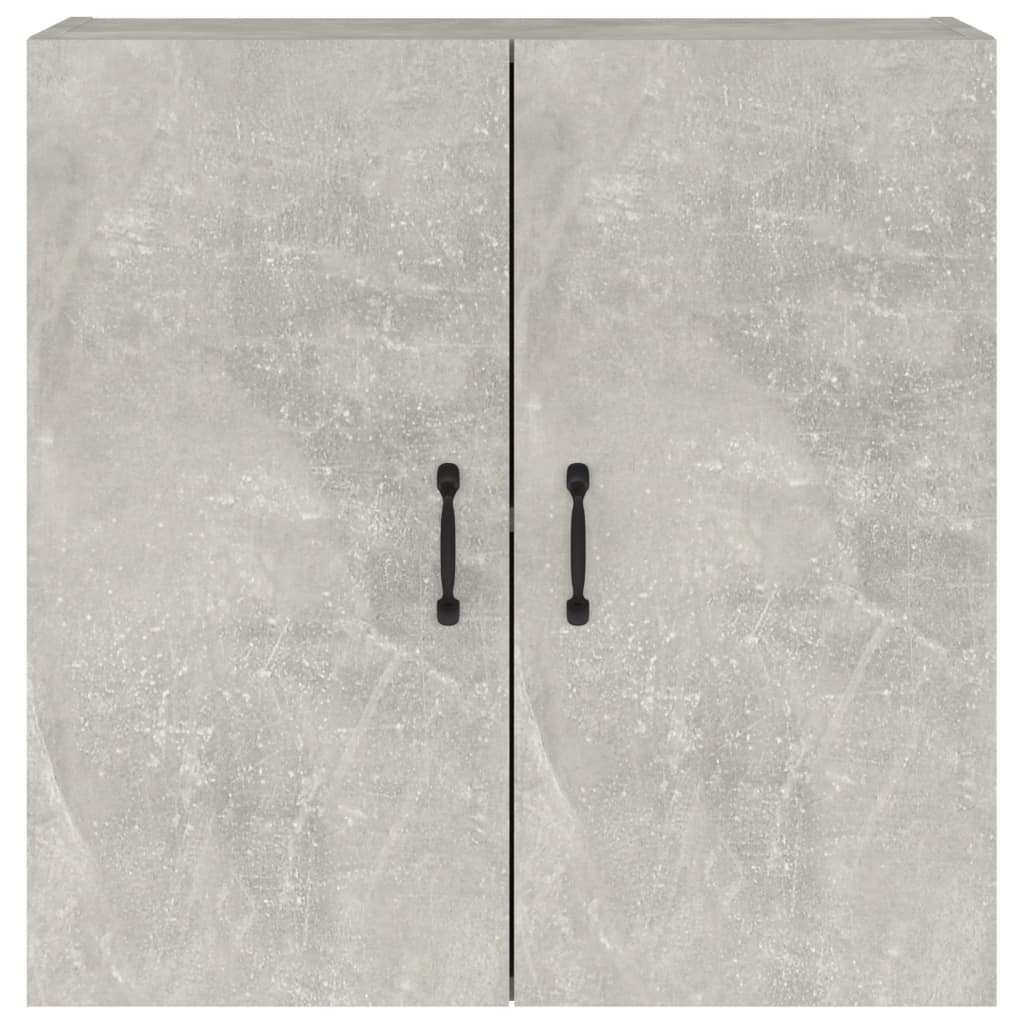 vidaXL Wandschrank Betongrau 60x31x60 cm Holzwerkstoff