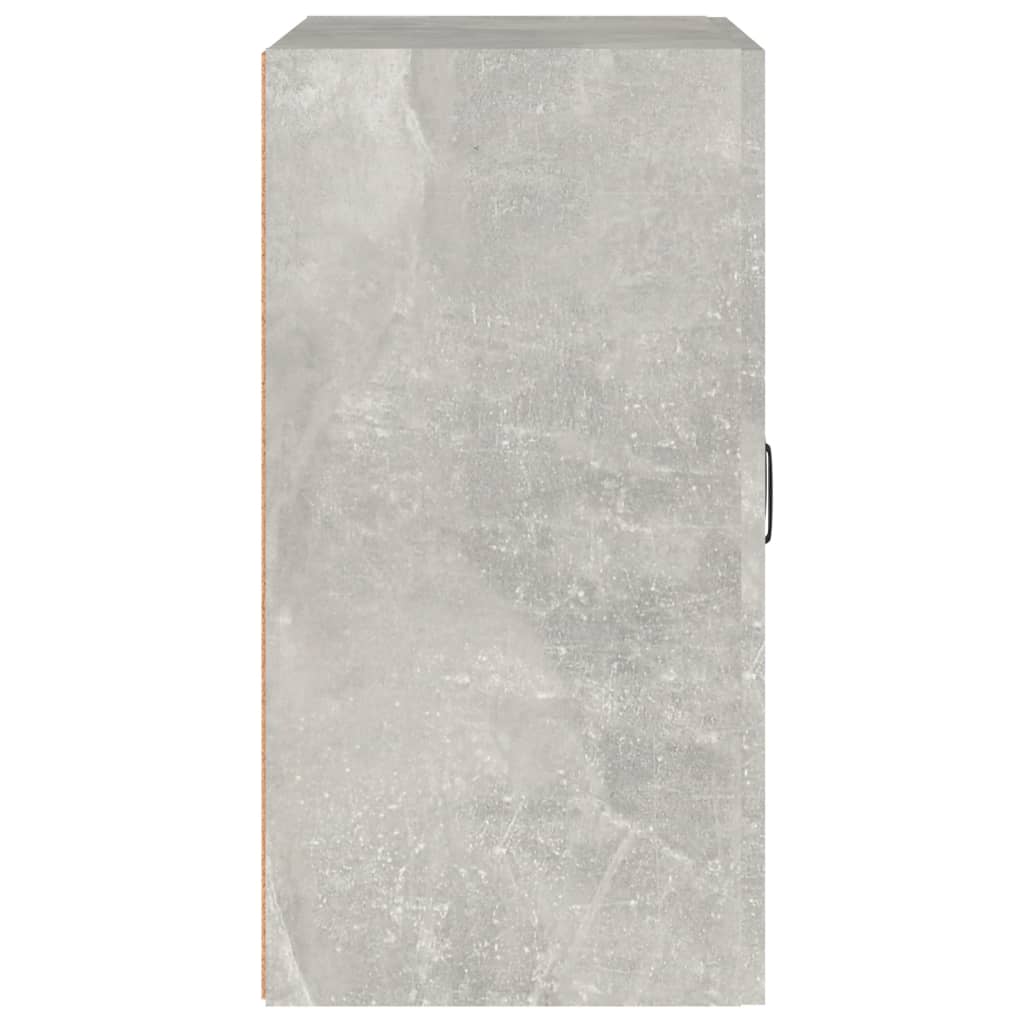 vidaXL Wandschrank Betongrau 60x31x60 cm Holzwerkstoff