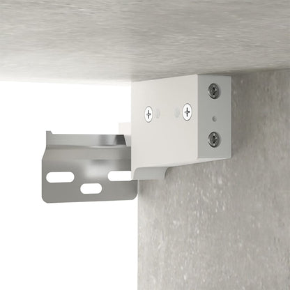 vidaXL Wandschrank Betongrau 60x31x60 cm Holzwerkstoff