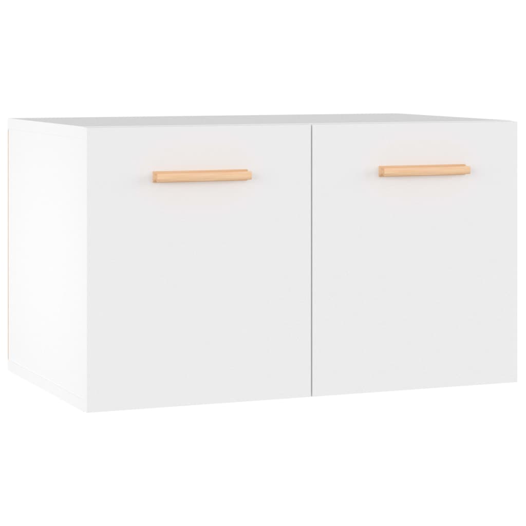 vidaXL Armoire murale blanche 60x36,5x35 cm en bois d'ingénierie
