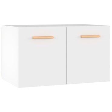 vidaXL Armoire murale blanche 60x36,5x35 cm en bois d'ingénierie