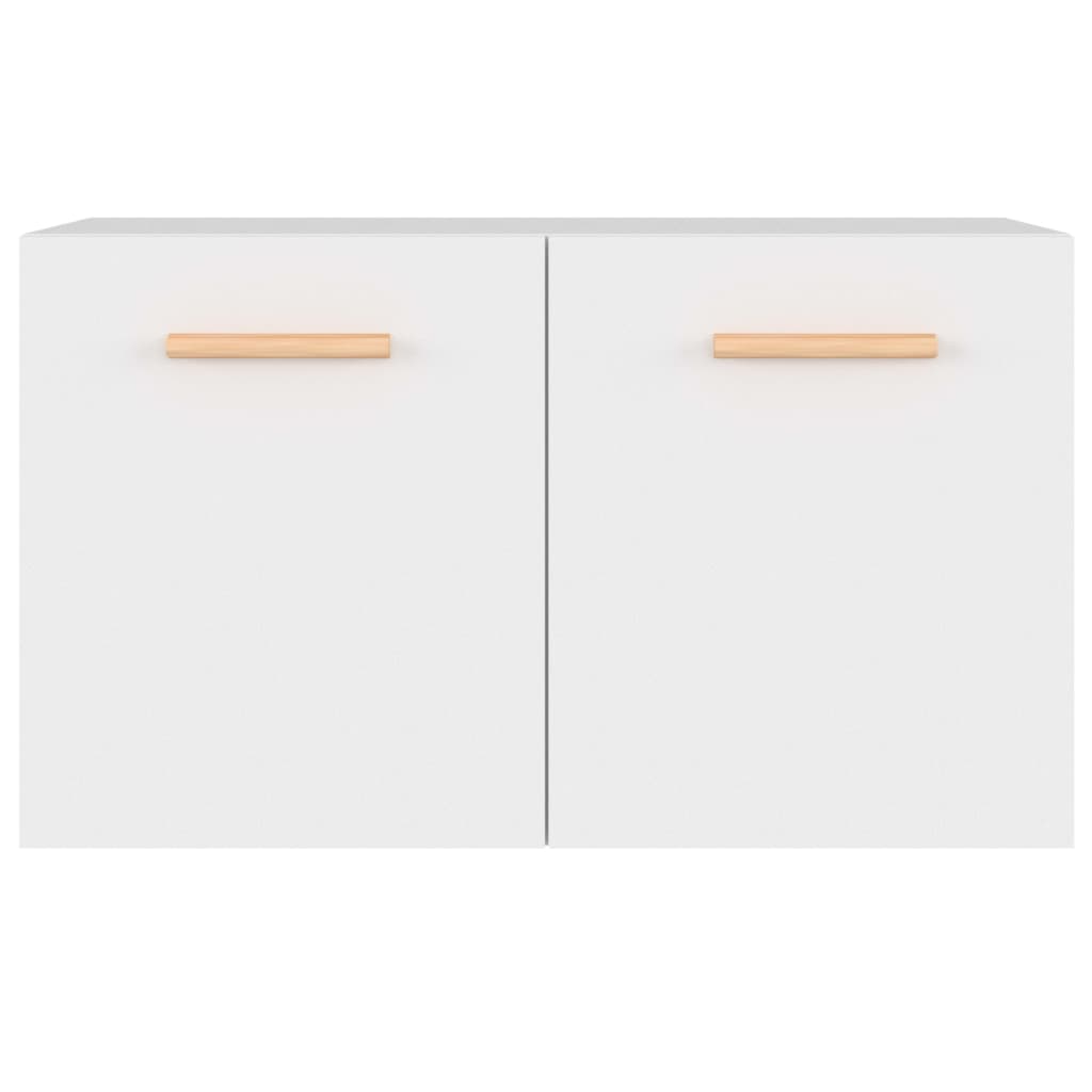vidaXL Armoire murale blanche 60x36,5x35 cm en bois d'ingénierie