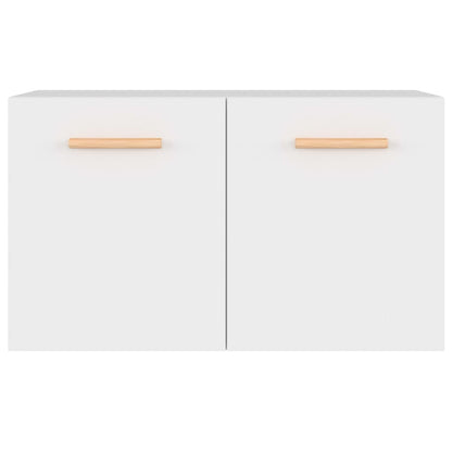 vidaXL Armoire murale blanche 60x36,5x35 cm en bois d'ingénierie