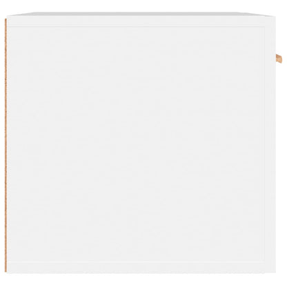 vidaXL Armoire murale blanche 60x36,5x35 cm en bois d'ingénierie