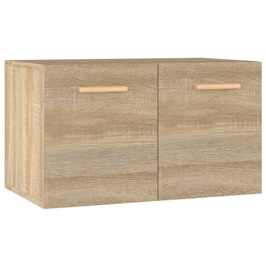 vidaXL Wandschrank Sonoma-Eiche 60x36,5x35 cm Holzwerkstoff