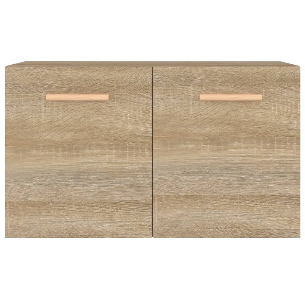 vidaXL Wandschrank Sonoma-Eiche 60x36,5x35 cm Holzwerkstoff