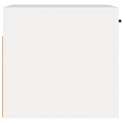 vidaXL Armoire murale blanc 80x36,5x35 cm Aggloméré