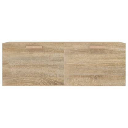 vidaXL Wandschrank Sonoma-Eiche 100x36,5x35 cm Holzwerkstoff