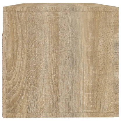 vidaXL Wandschrank Sonoma-Eiche 100x36,5x35 cm Holzwerkstoff