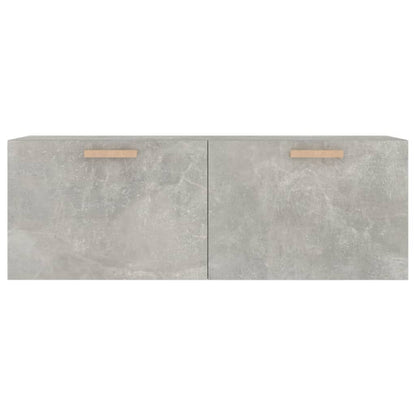 vidaXL Armoire murale gris béton 100x36,5x35 cm Aggloméré
