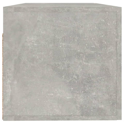 vidaXL Armoire murale gris béton 100x36,5x35 cm Aggloméré