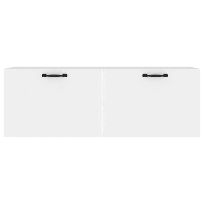 vidaXL Wandschrank Weiß 100x36,5x35 cm Holzwerkstoff
