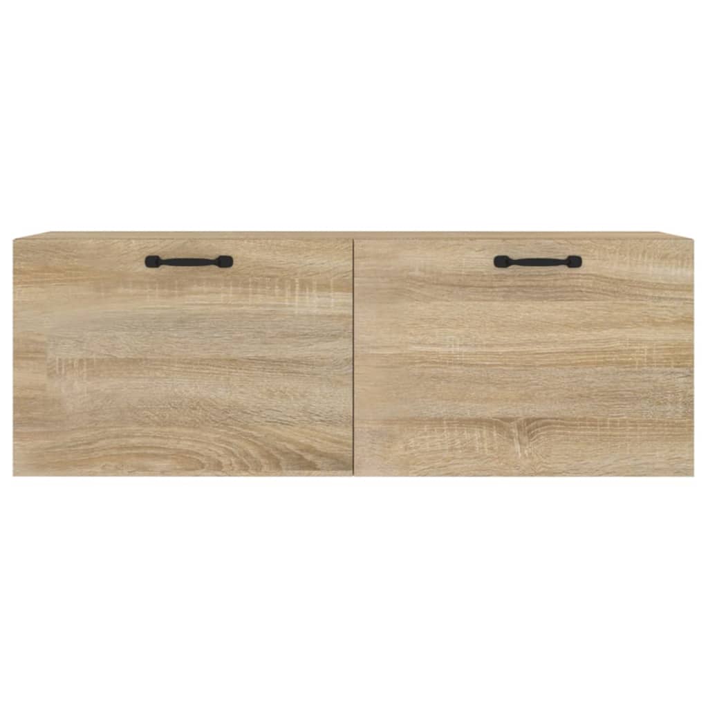 vidaXL Wandschrank Sonoma-Eiche 100x36,5x35 cm Holzwerkstoff