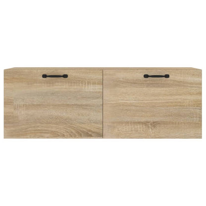 vidaXL Wandschrank Sonoma-Eiche 100x36,5x35 cm Holzwerkstoff