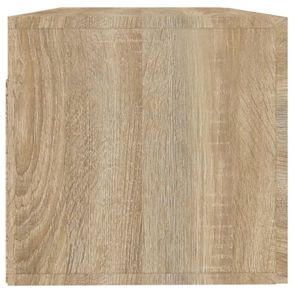 vidaXL Wandschrank Sonoma-Eiche 100x36,5x35 cm Holzwerkstoff